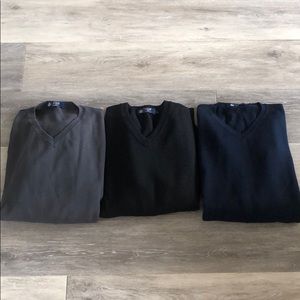(3) Men’s J.Crew Sweaters